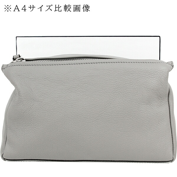 楽天市場】ジバンシー パンドラ スモール カーフレザー パールグレー