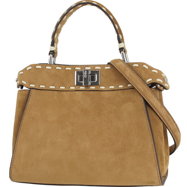 楽天市場】フェンディ ピーカブー ミニ セレリア スエード レザー