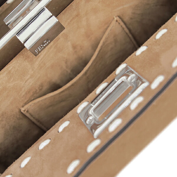 楽天市場】フェンディ ピーカブー ミニ セレリア スエード レザー