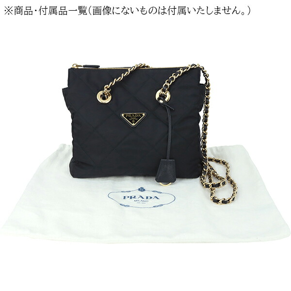 楽天市場】【未使用品】 プラダ ショルダーバッグ スモール チェーン