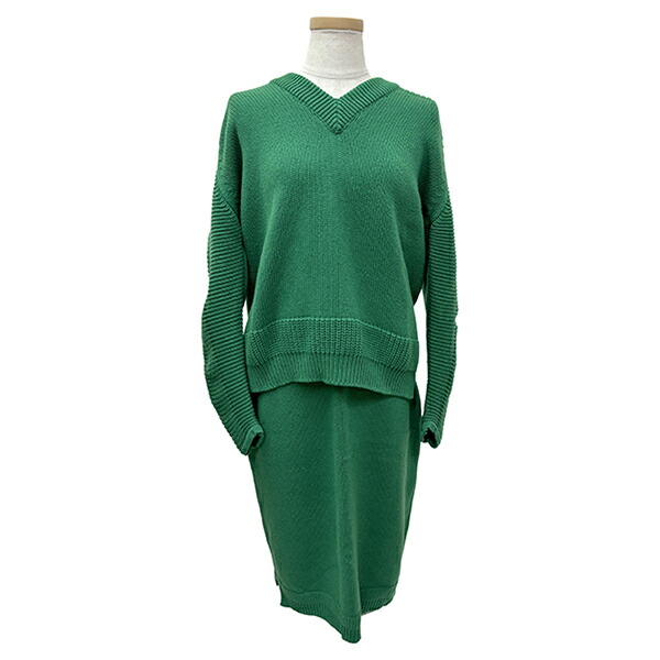 楽天市場】エルメス ニット アンサンブル セーター / スカート 36