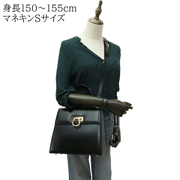 楽天市場】フェラガモ 2WAYバッグ ガンチーニ ボックスカーフレザー