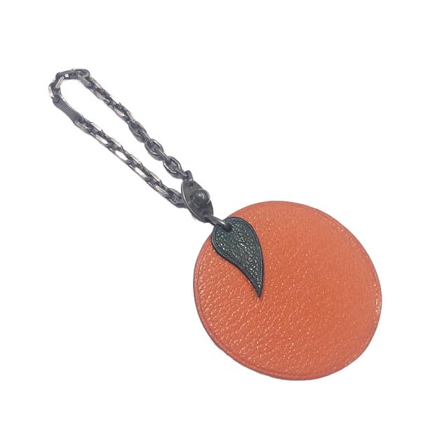 楽天市場】【中古】 HERMES エルメス チャーム オレンジチャーム