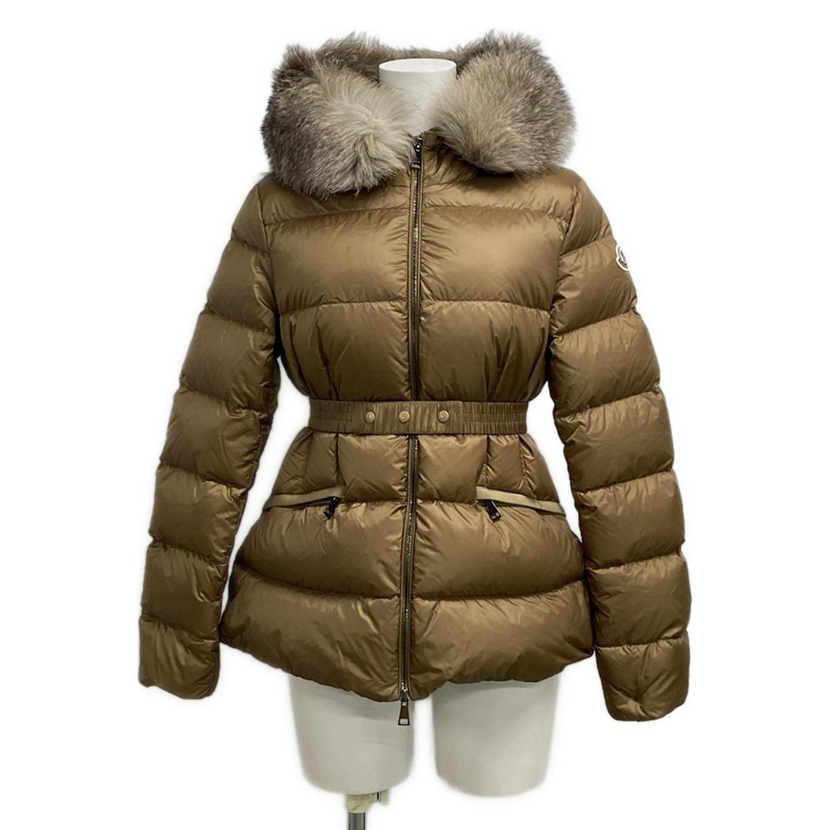 楽天市場】MONCLER ダウンジャケット ブラウンの通販