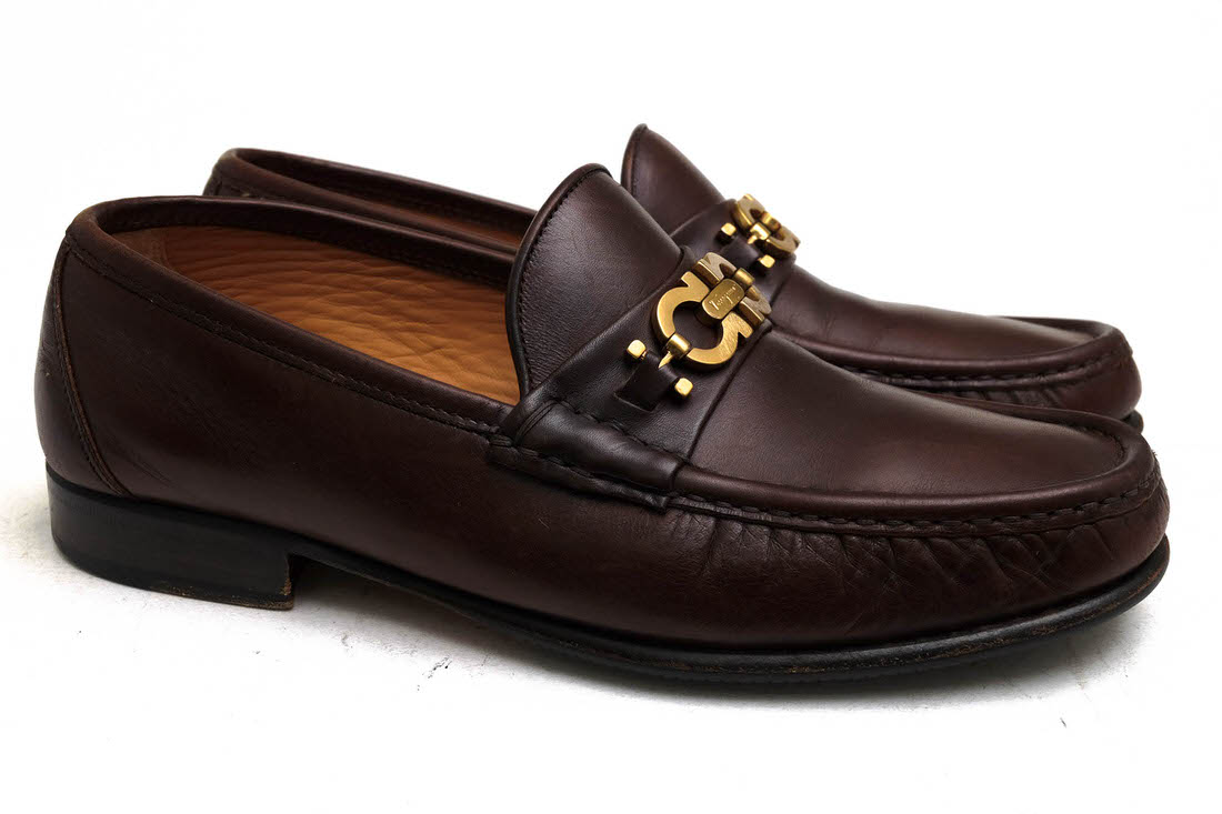 楽天市場】Salvatore Ferragamo ビットローファー フェラガモ UR39348