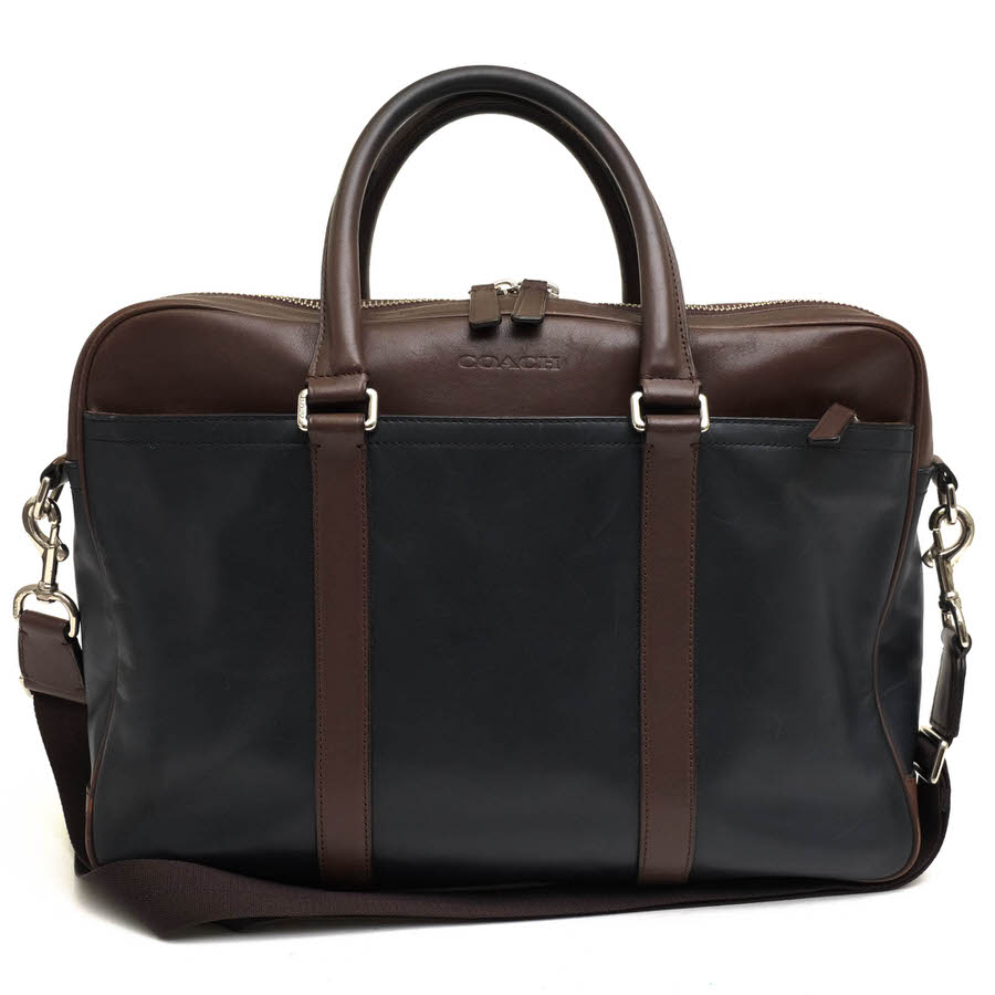 楽天市場】コーチ COACH メンズ（カラーネイビー）（ビジネスバッグ