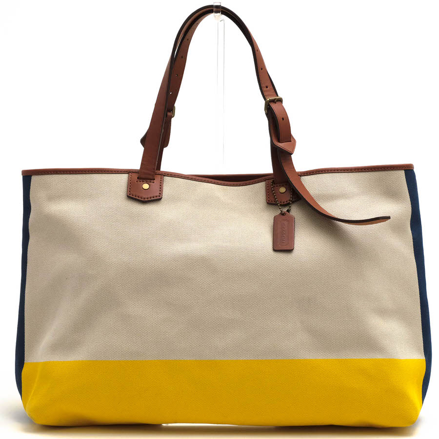 楽天市場】コーチ/COACH/71326 Bleecker Colorblock Canvas Holdall