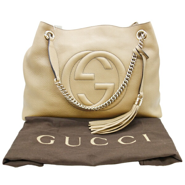 楽天市場】GUCCI グッチ ソーホーフリンジ チェーンショルダーバッグ