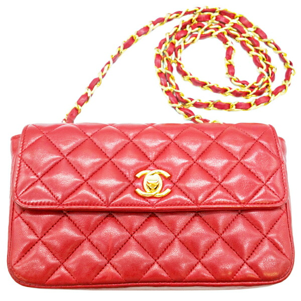 楽天市場】CHANEL シャネル ミニマトラッセ チェーンショルダーバッグ