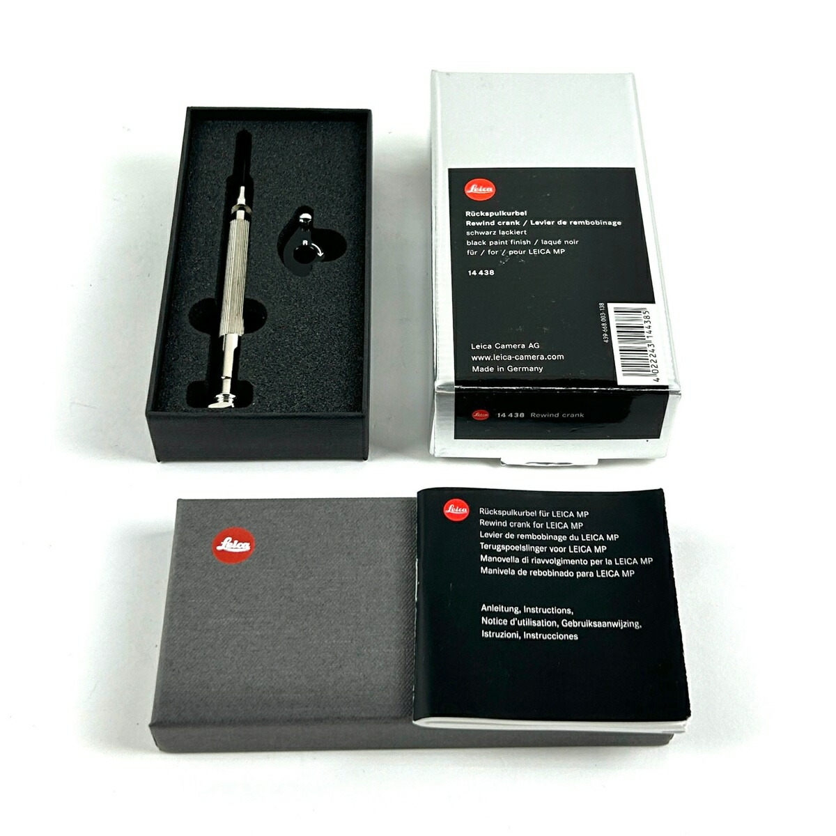 楽天市場】ライカ LEICA 14438 巻き戻しクランク MP用 ブラック