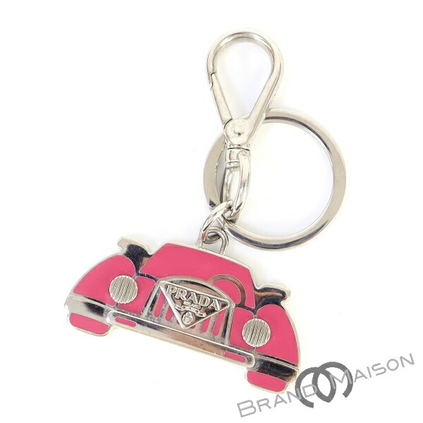 楽天市場】Aランク【プラダ】キーホルダー/キーリング/チャーム/カー