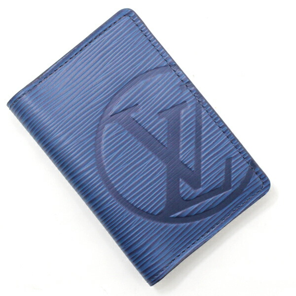 楽天市場】ルイヴィトン カードケース エピ LVサークル レザー 本革 青