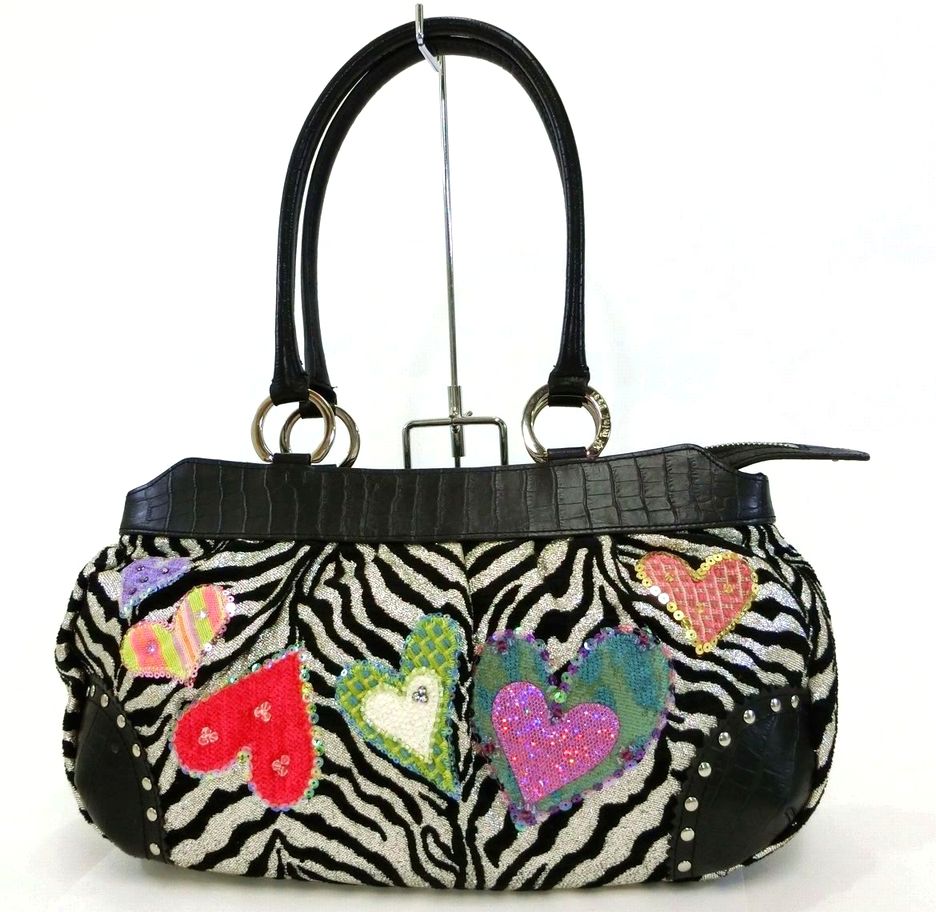 楽天市場】Think Bee！ シンクビー パンキッシュゼブラ ハンドバッグ