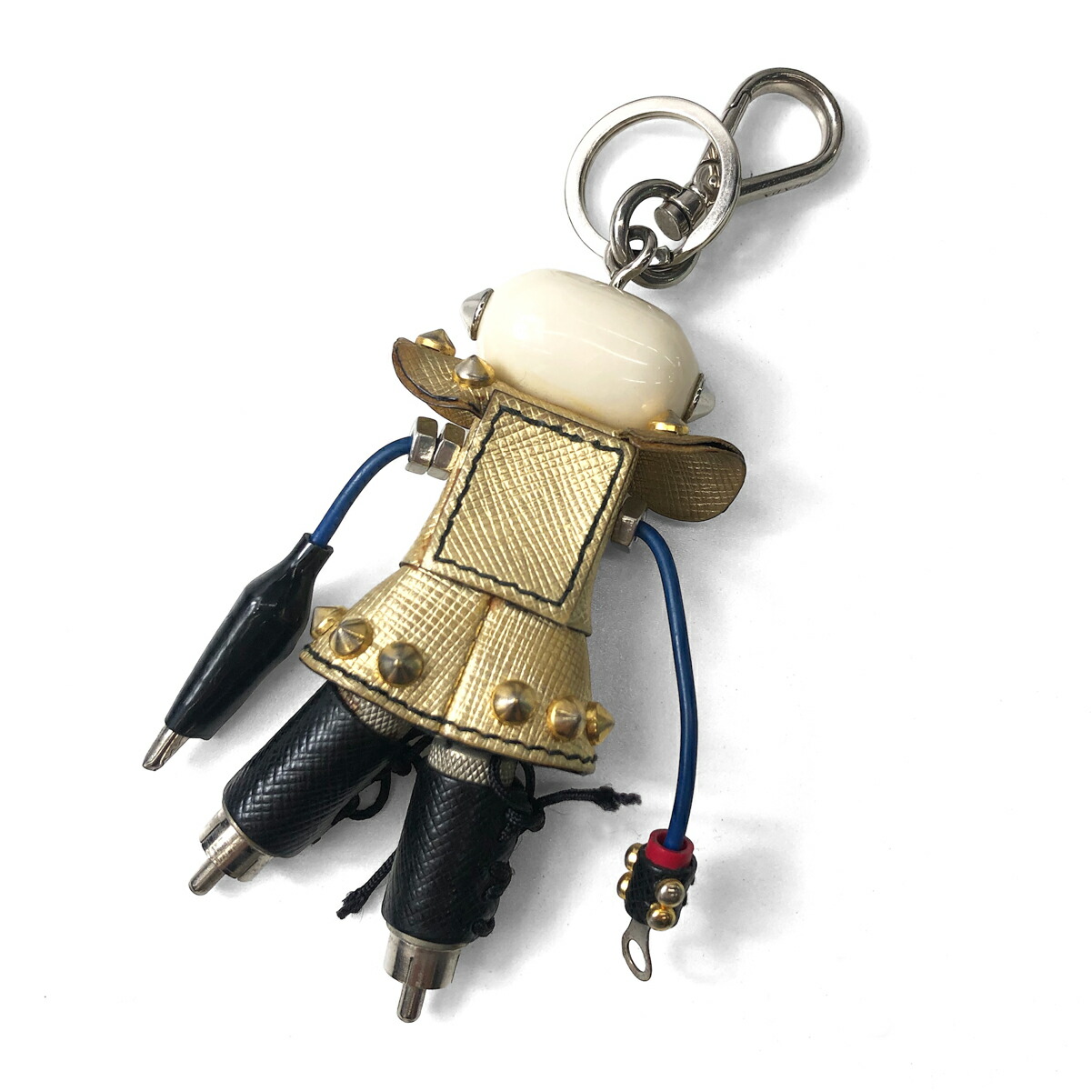 楽天市場】【中古】 プラダ ロボット キーホルダー キーリング