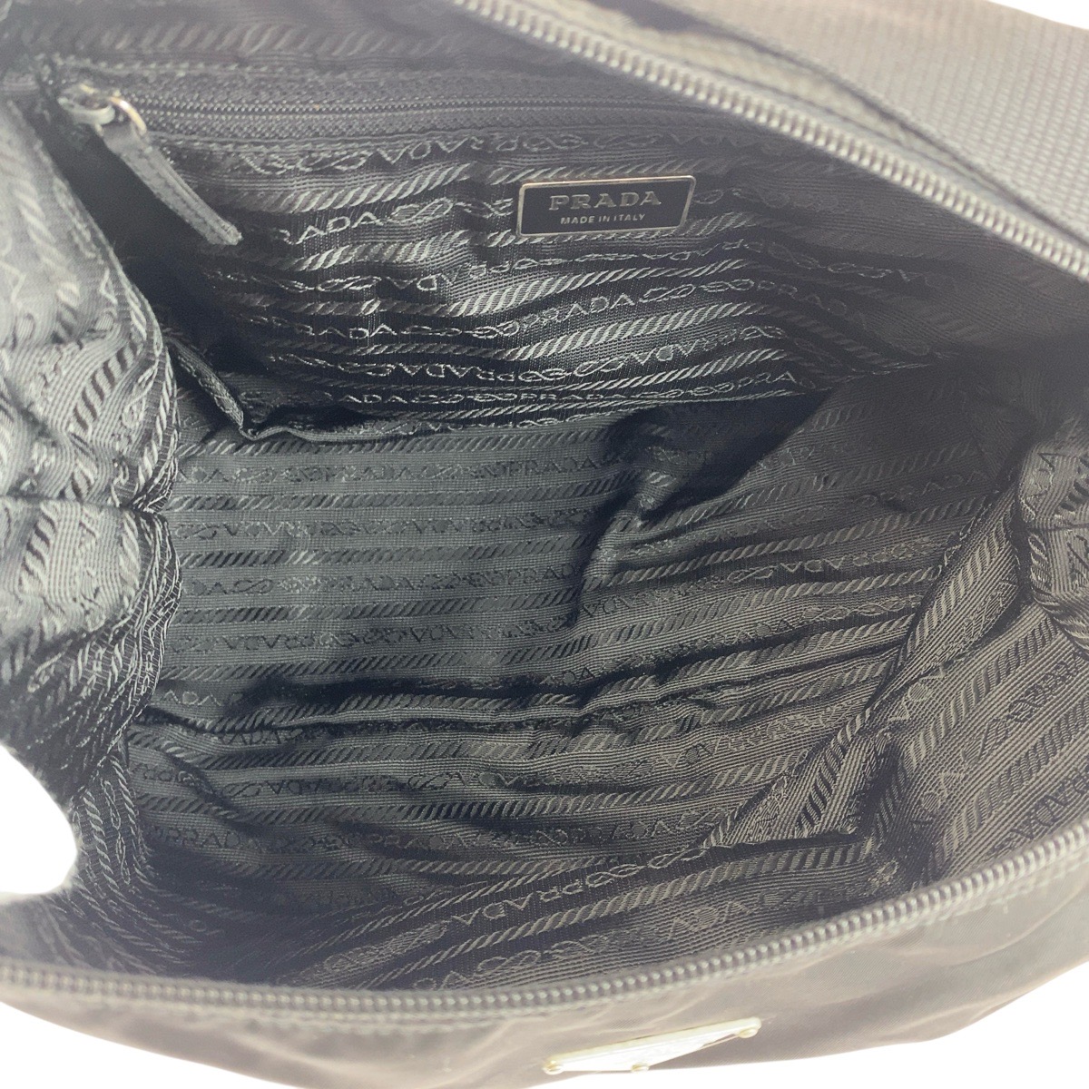 楽天市場】PRADA プラダ テスート 三角ロゴプレート ブラック 黒