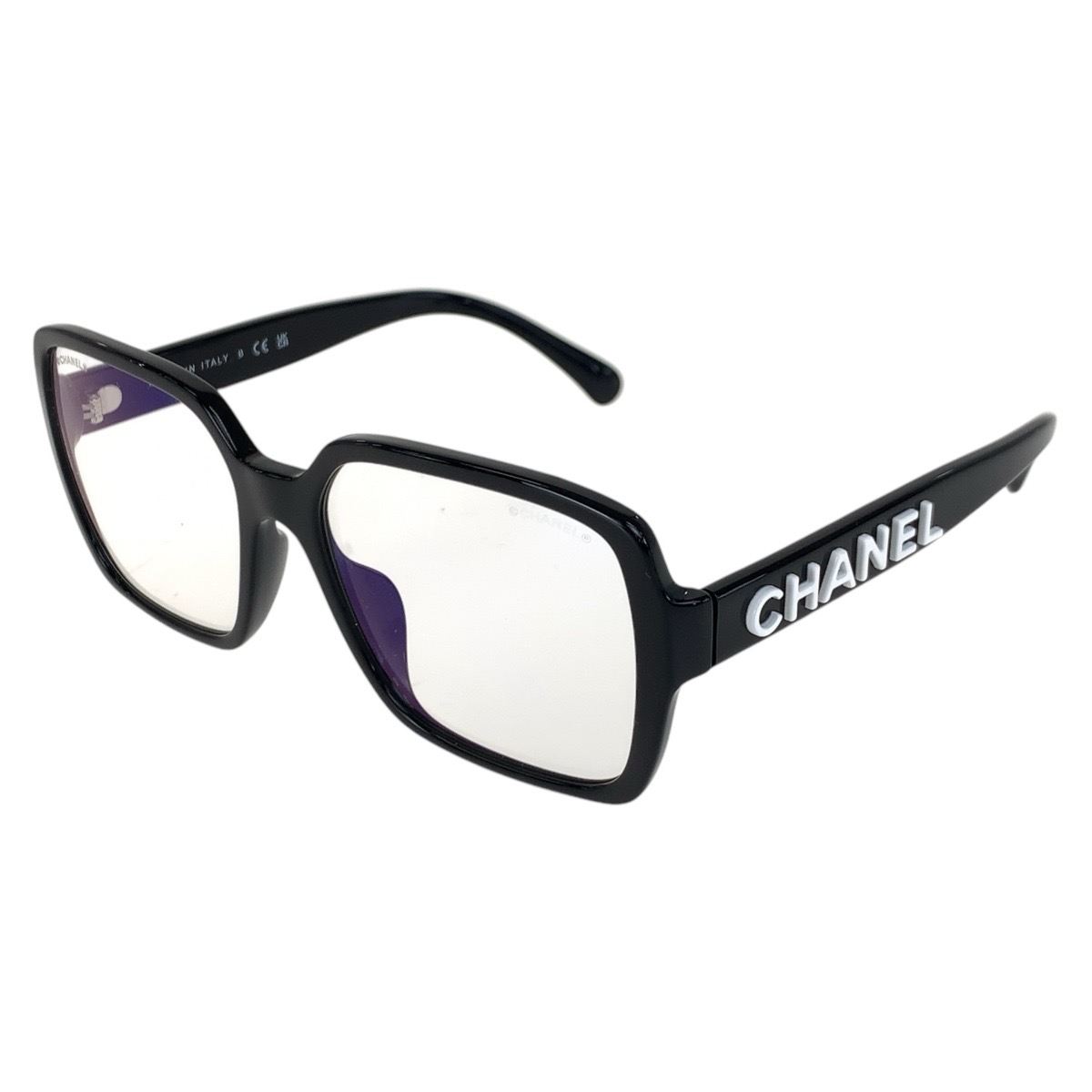 楽天市場】美品 CHANEL シャネル スクエアシェイプ ブラック 黒