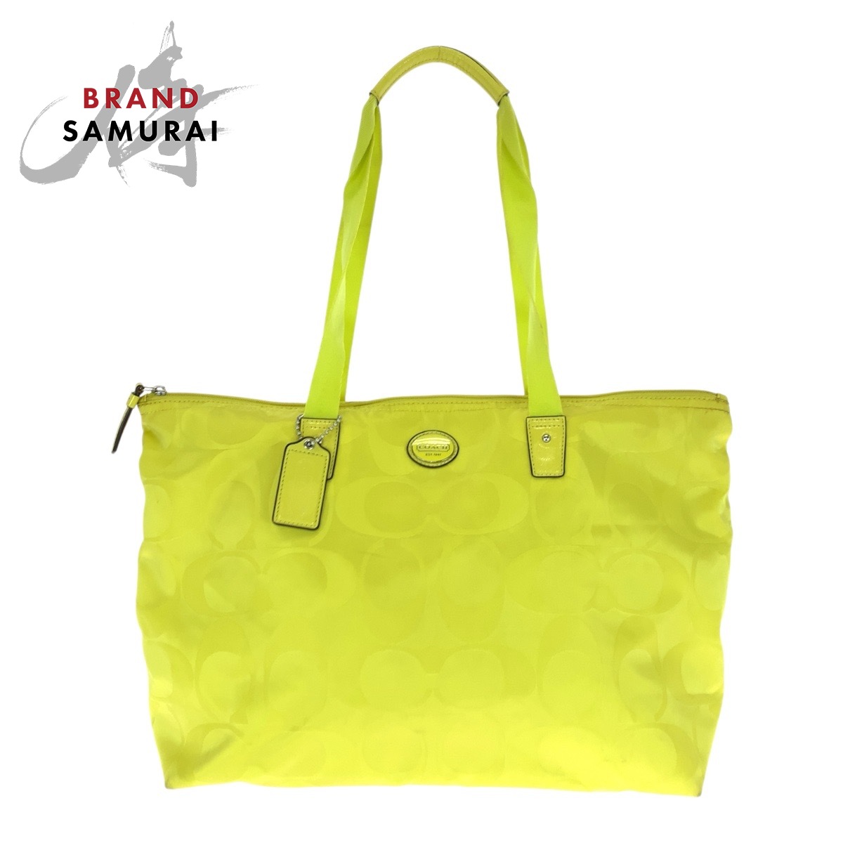 楽天市場】コーチ ポーチ（カラーイエロー）（トートバッグ