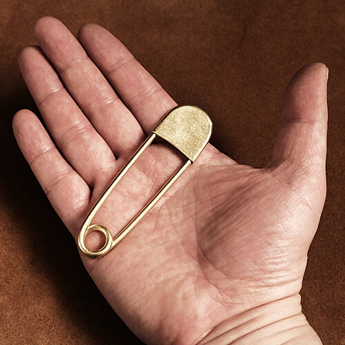 楽天市場】BRASS STORE ブラスストア / 真鍮 安全ピン（ビッグサイズ