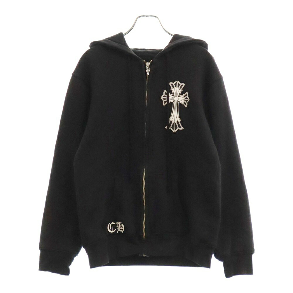 楽天市場】CHROME HEARTS(クロムハーツ) サイズ:S OLD DBL CH CRS ZIP
