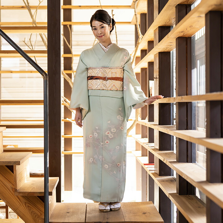 楽天市場】【レンタル】高級正絹 訪問着 フルセットレンタル 訪問着