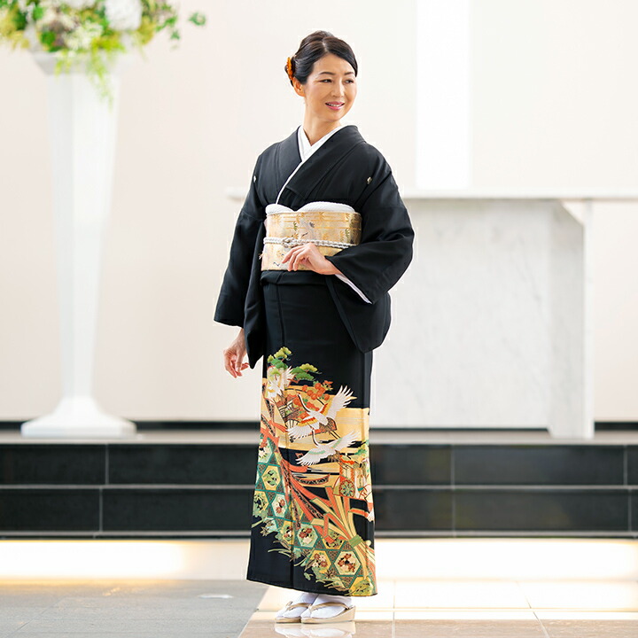 楽天市場】【留袖 レンタル フルセット】【往復送料無料】高級正絹