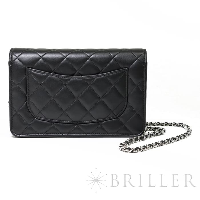 楽天市場】シャネル クラシック チェーンウォレット ラムスキン