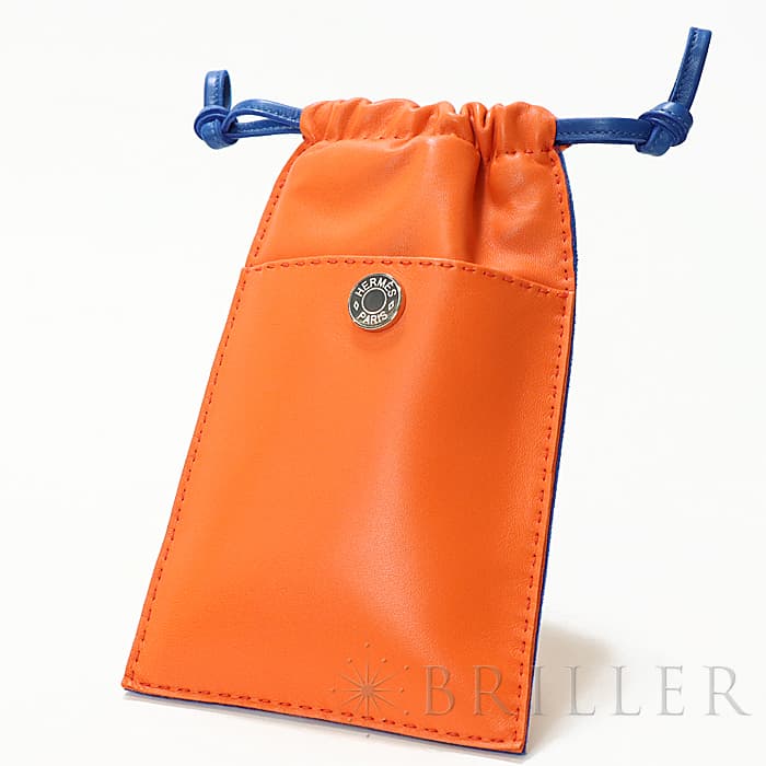 楽天市場】エルメス pilo ピロ スマホケース クルードセル ボタン＆D