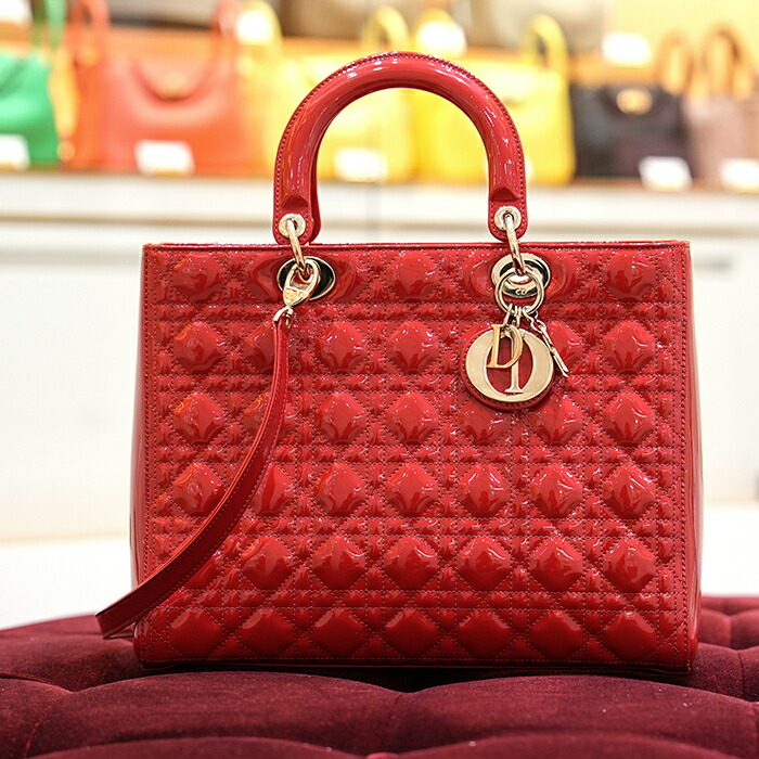 楽天市場】クリスチャン ディオール レディディオール ラージ 2way