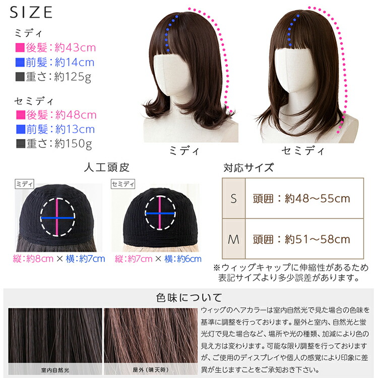 楽天市場】返品・色交換OK【 素肌ウィッグ 低刺激・抗菌性の竹シリーズ