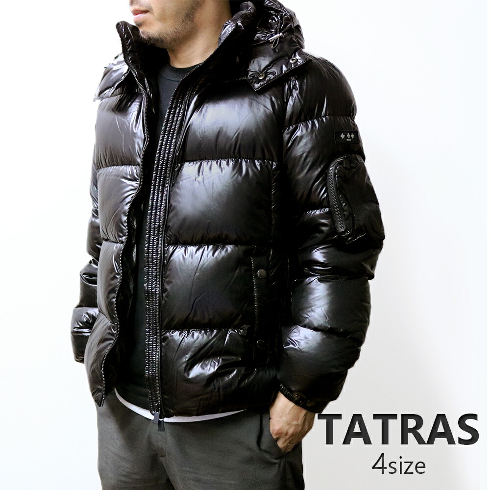 TATRAS BELBO ダウンジャケット ブラック 04 カード ハンガー付属