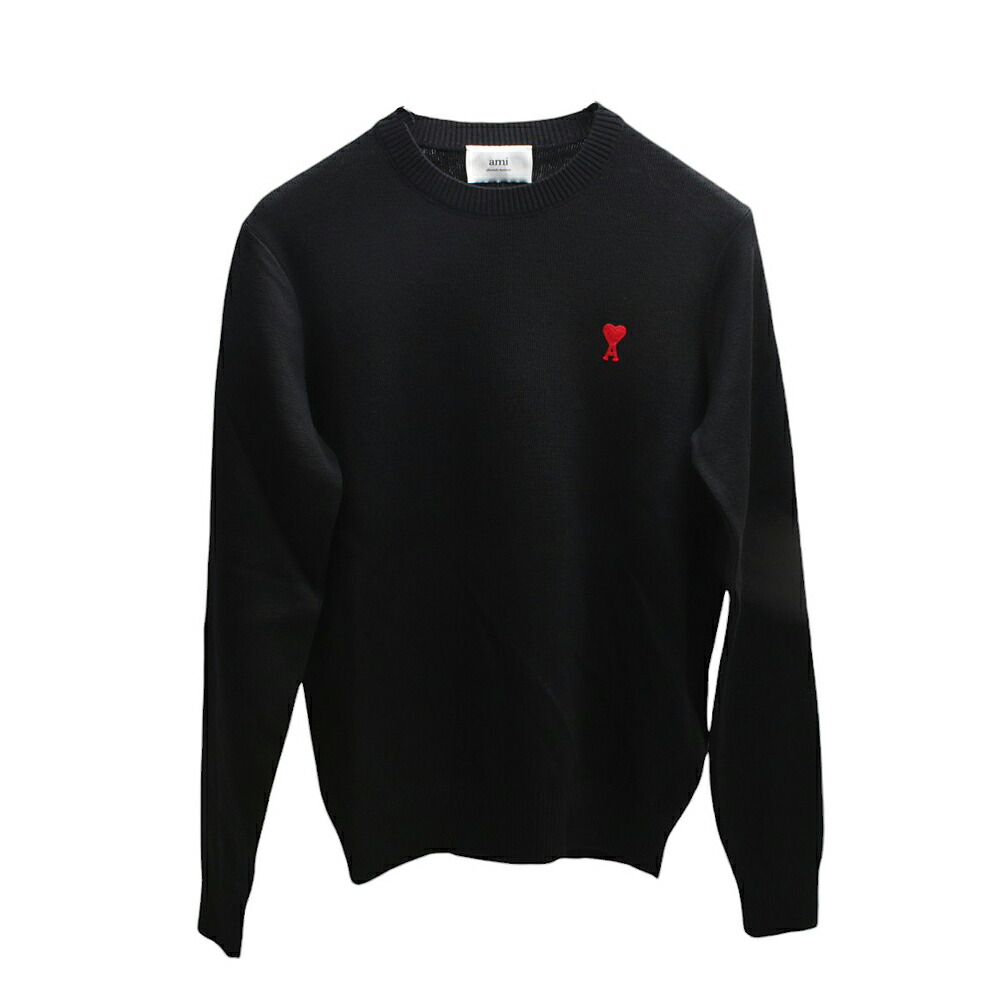 楽天市場】アミパリス AMI PARIS ニット セーター BFHKS001 RED ADC