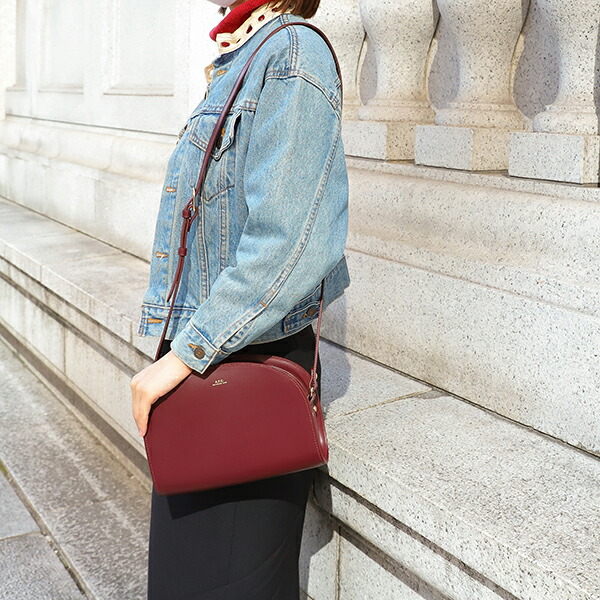 楽天市場】アーペーセー ショルダーバッグ A.P.C. サック デミ ルネ