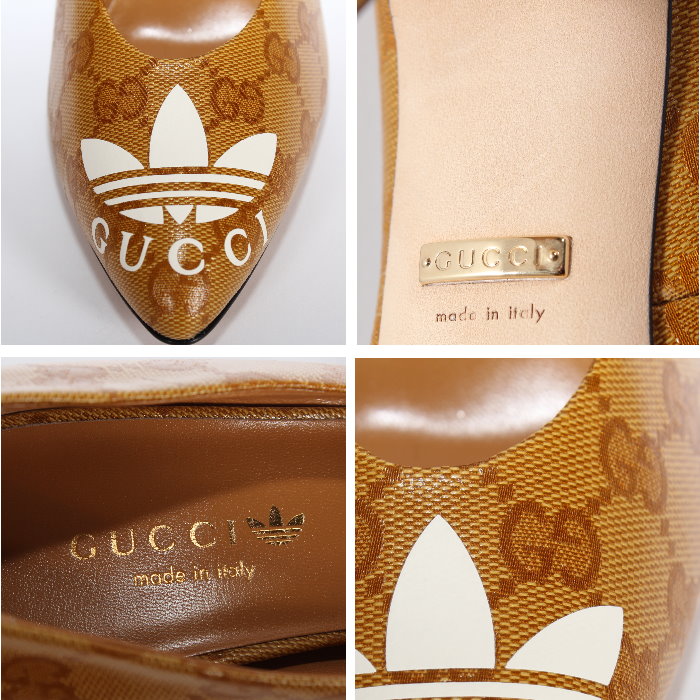 楽天市場】adidas x Gucci アディダス グッチ コラボ 限定 パンプス