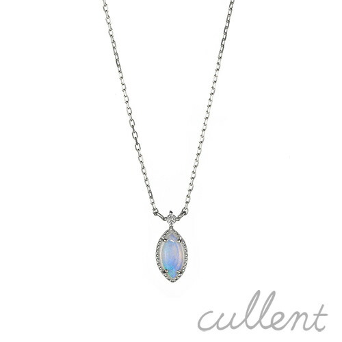 CULLENTオパール ネックレス 楽天市場】オパール ネックレス K18 destiny line ネックレス K18 18金