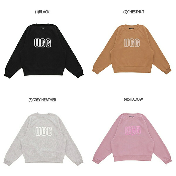 楽天市場】UGG アグ スウェット UGG ロゴ クルーネック スウェット