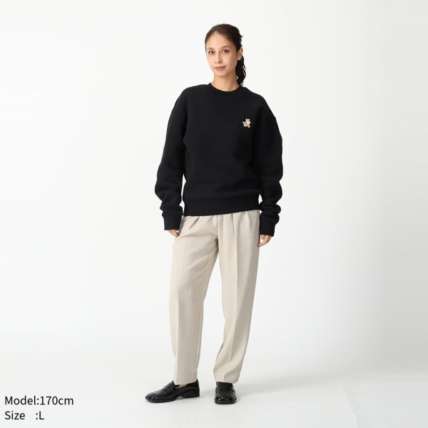 楽天市場】メゾンキツネ スウェット ブラック メンズ MAISON KITSUNE