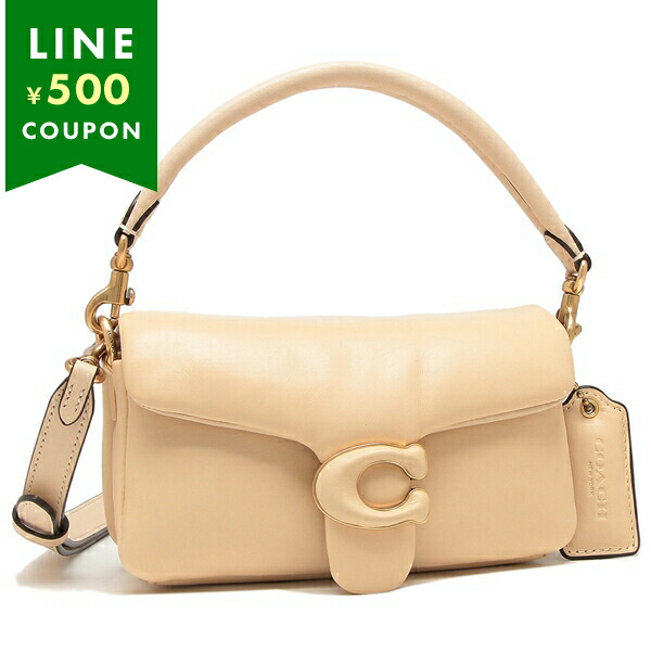 楽天市場】コーチ ショルダーバッグ タビー ベージュ レディース COACH