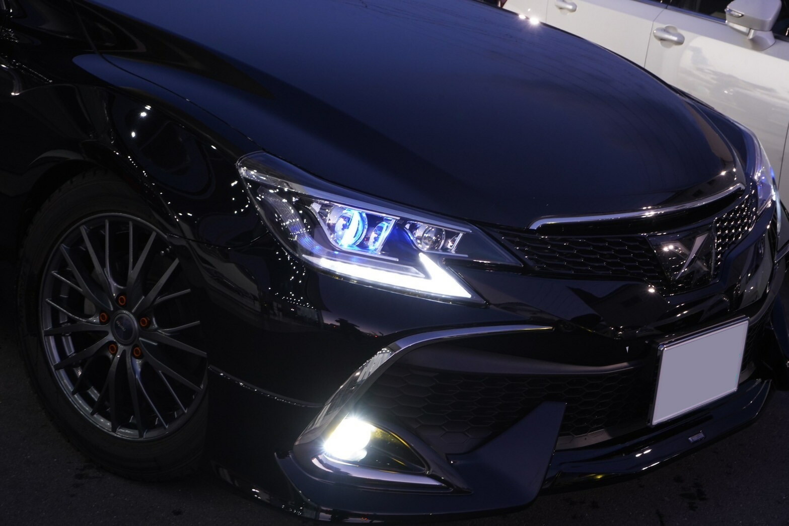 楽天市場】【BRASH 】TOYOTA GRX130 マークX / 中期後期型2眼ヘッド