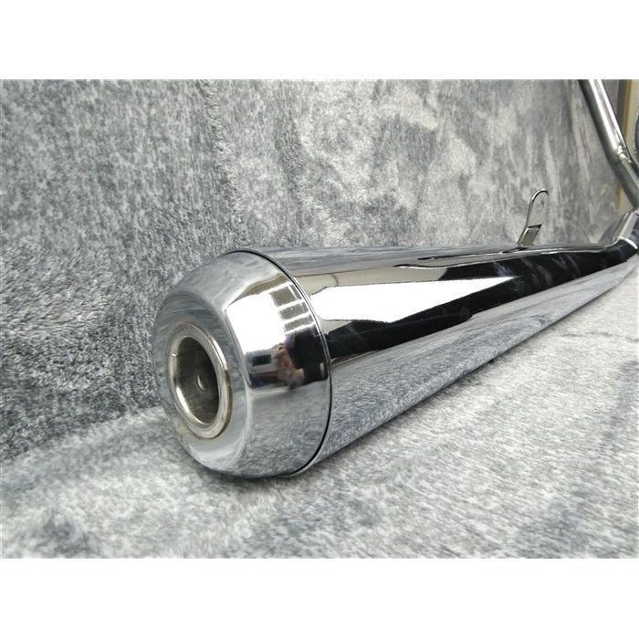 楽天市場】ホーク2【豪】メッキ クロス メガホン マフラー TN87π