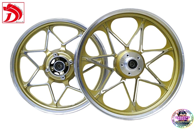 楽天市場】【利益還元】ゼファーΧ キャストホイール ゴールドセブン