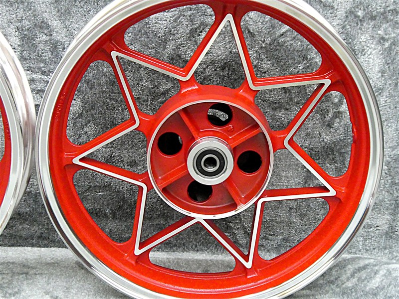 楽天市場】【利益還元】ゼファーΧ キャストホイール レッドセブン /赤