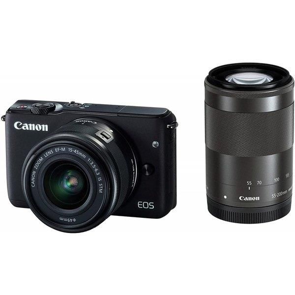 楽天市場】【中古】キヤノン Canon EOS M10 ダブルズームキット