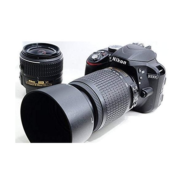 楽天市場】【中古】ニコン Nikon D3300 ダブルズームキット ブラック