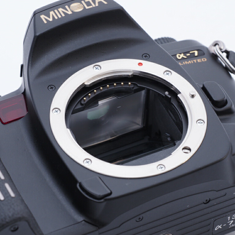 楽天市場】MINOLTA ミノルタ α-7 LIMITED ボディ 動作確認済 フィルム
