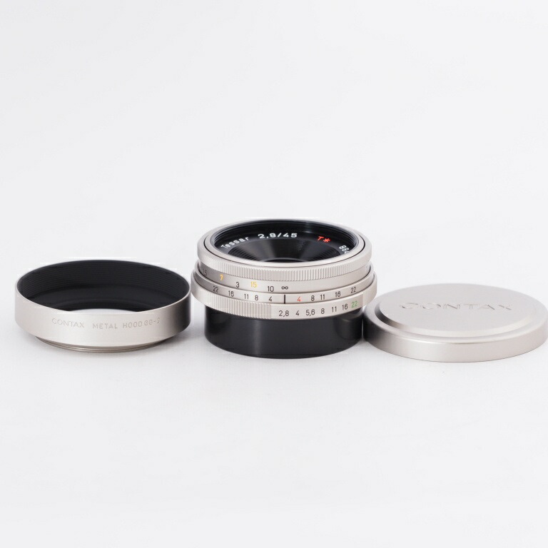 楽天市場】CONTAX コンタックス Carl Zeiss Tessar 100th Jahre 45mm
