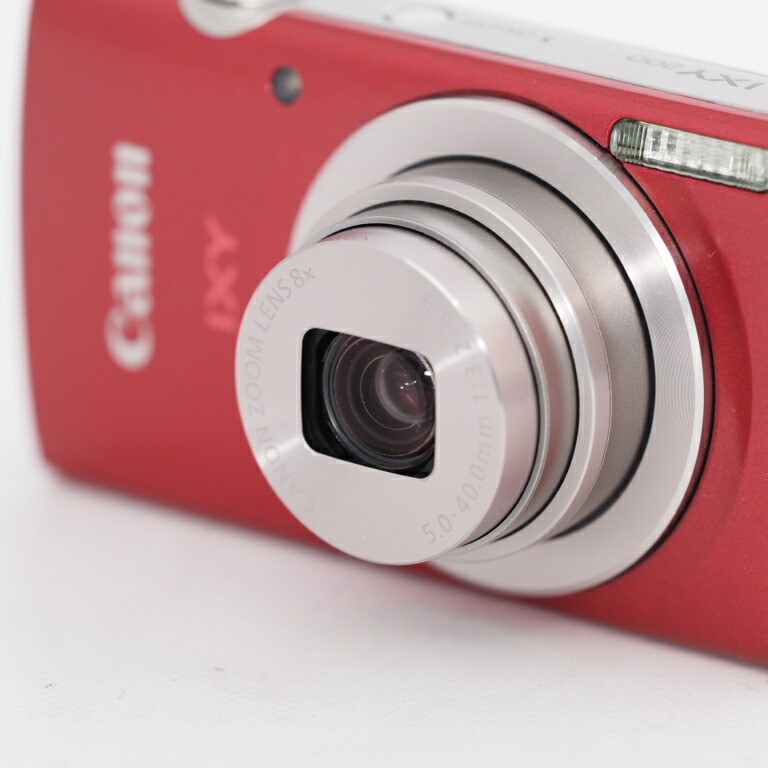 楽天市場】Canon キヤノン コンパクトデジタルカメラ IXY200 レッド