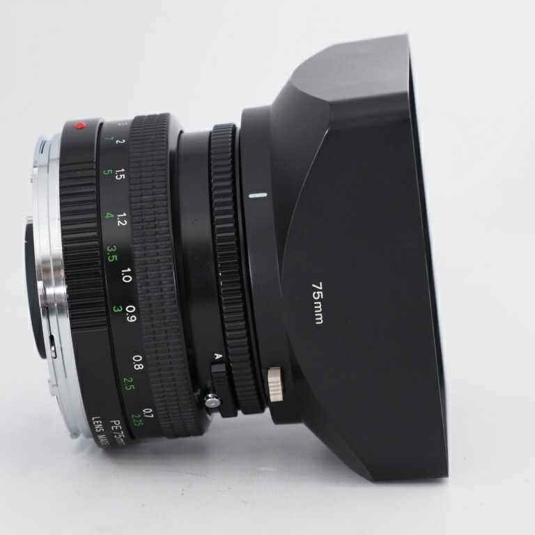 楽天市場】Zenza Bronica ブロニカ 中判レンズ ZENZANON-PE 75mm f2.8