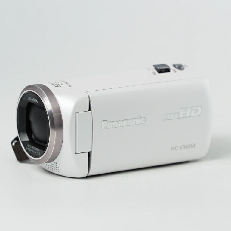 楽天市場】パナソニック デジタルハイビジョンビデオカメラ hc－v360m