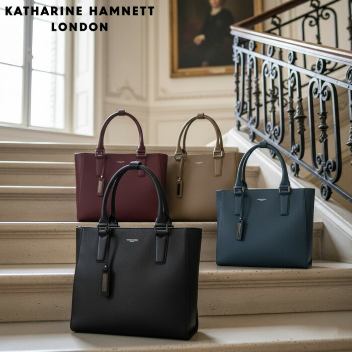 楽天市場】【楽天スーパーSALE】キャサリンハムネット トートバッグ