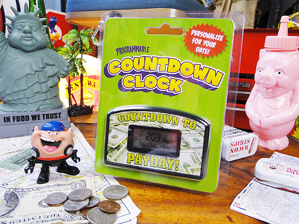 楽天市場】○○まであと何日！ カウントダウン クロック （給料日まで